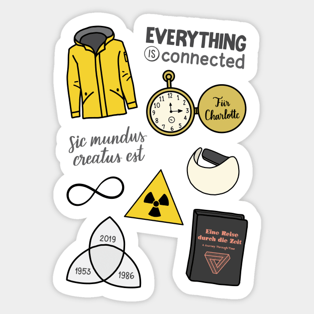 Dark |  TV Show Art Sticker by lettersofjoy